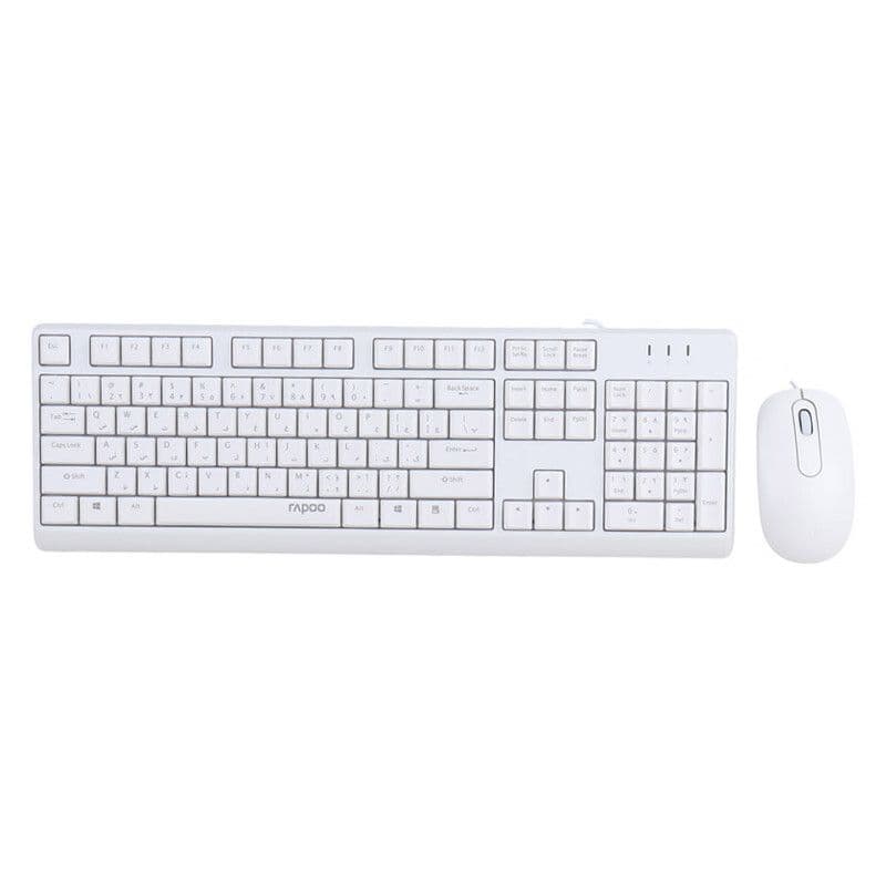 کیبورد و ماوس با سیم رپو مدل X130PRO