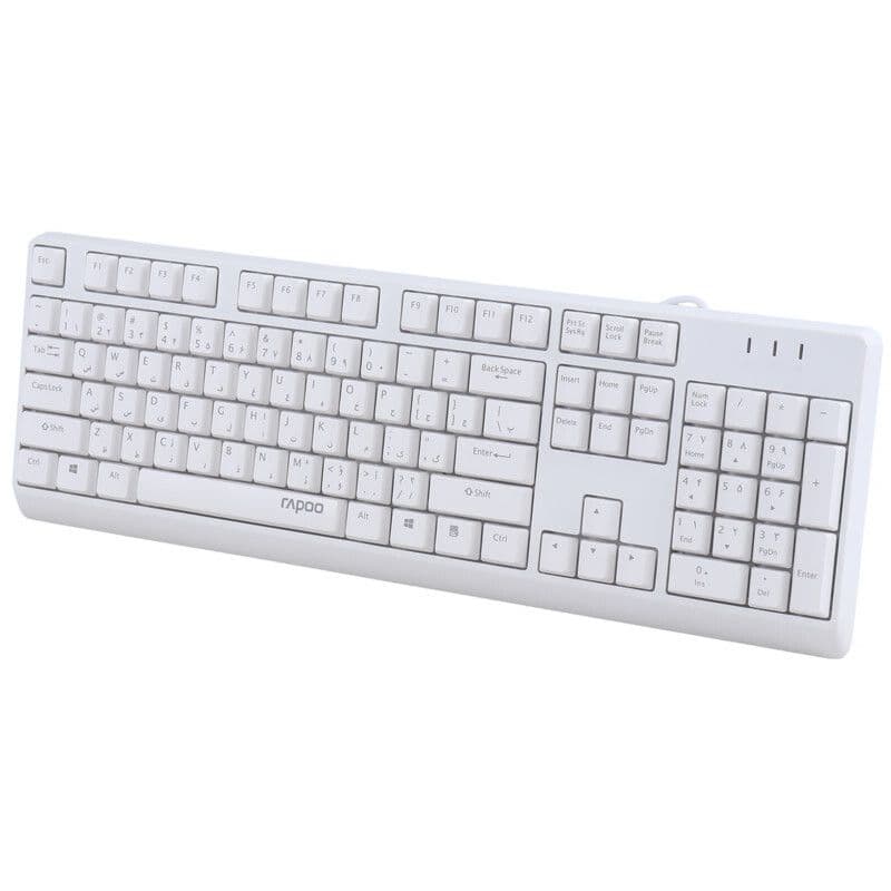 کیبورد و ماوس با سیم رپو مدل X130PRO