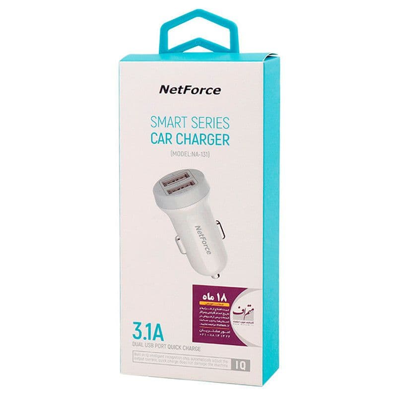 شارژر فندکی فست شارژ NETFORCE مدل NA-131