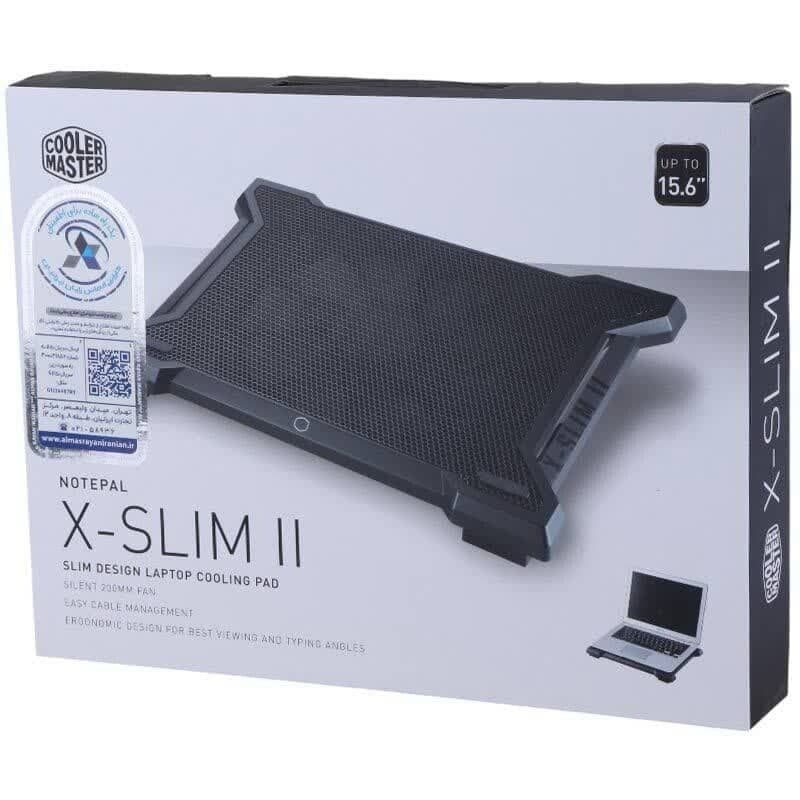 پایه خنک کننده لپ تاپ کولر مستر مدل NOTEPAL X-SLIM 2