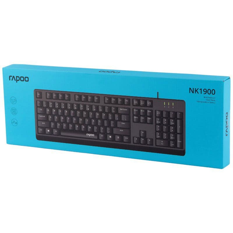 کیبورد با سیم رپو مدل NK1900
