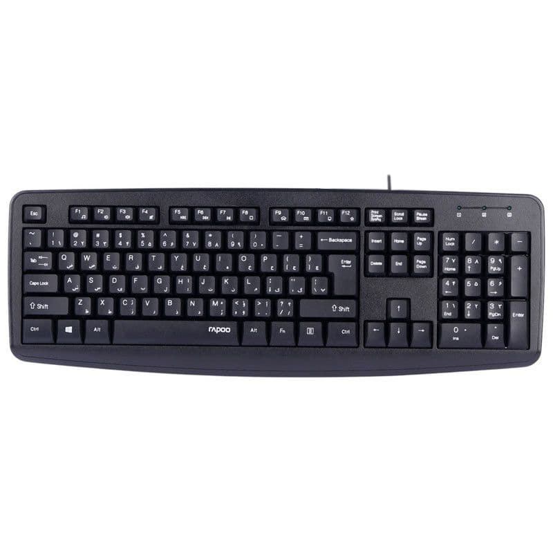 	کیبورد با سیم رپو مدل NK2600