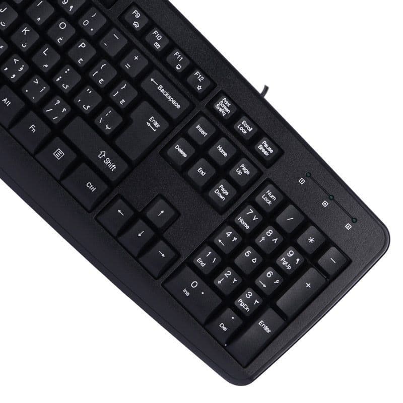 	کیبورد با سیم رپو مدل NK2600