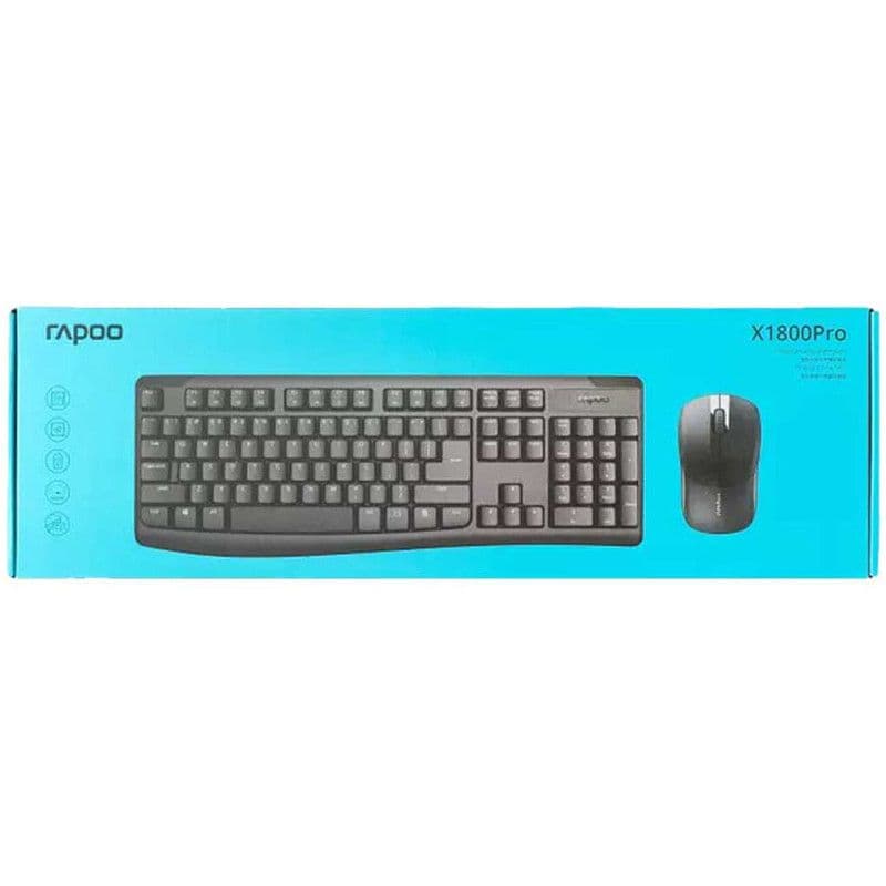 کیبورد و ماوس بی سیم رپو مدل X1800PRO