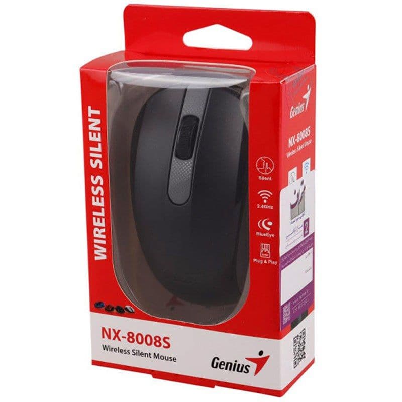 ماوس بی سیم GENIUS مدل NX-8008S مشکی