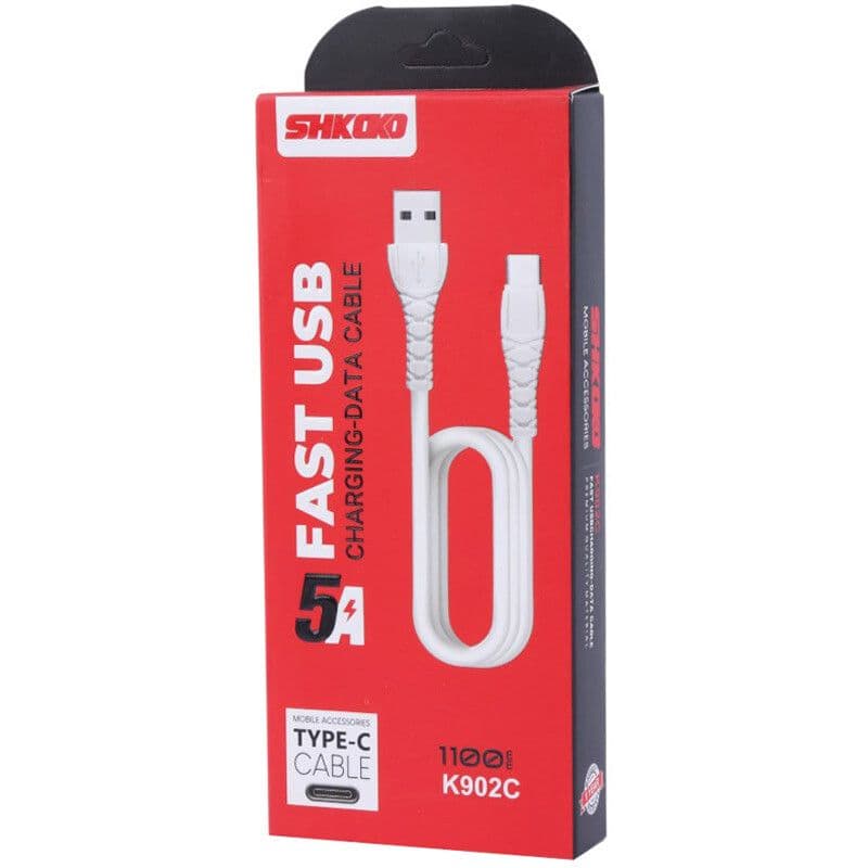 کابل تایپ سی فست شارژ SHKOKO مدل K902C