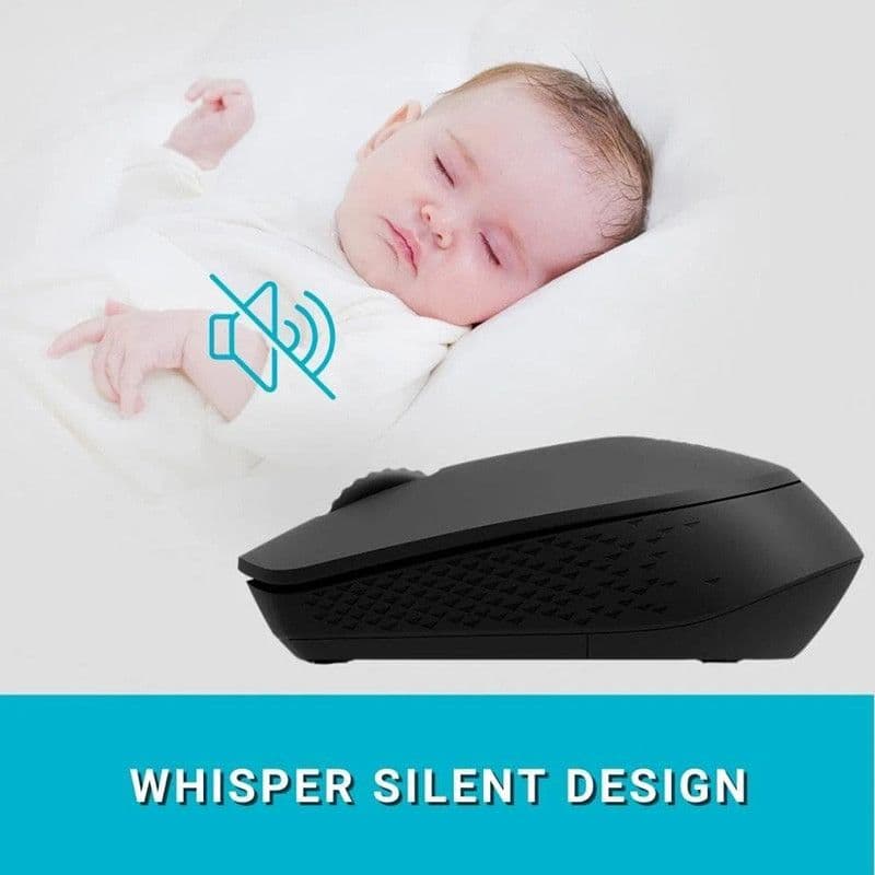 ماوس بی سیم RAPOO مدل M100 SILENT طوسی تیره