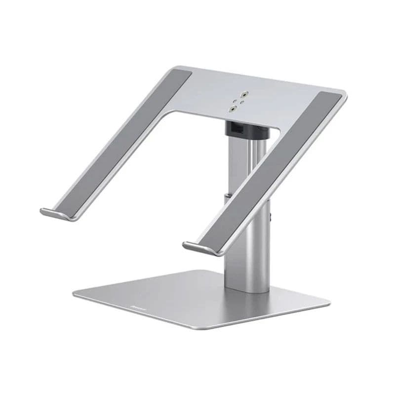 پایه نگهدارنده لپ تاپ باسئوس مدل  Metal Adjustable Laptop Stand - نقره ای