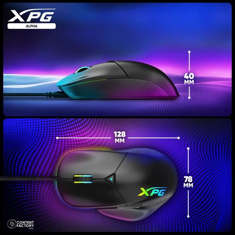 ماوس بیسیم مخصوص بازی ای دیتا ایکس پی جی مدل ALPHA