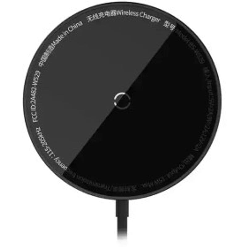 شارژر بی‌سیم مگنتی بیسوس -  Baseus Simple Mini3 Magnetic Wireless Charging 15W WX01-JKF– رنگ مشکی