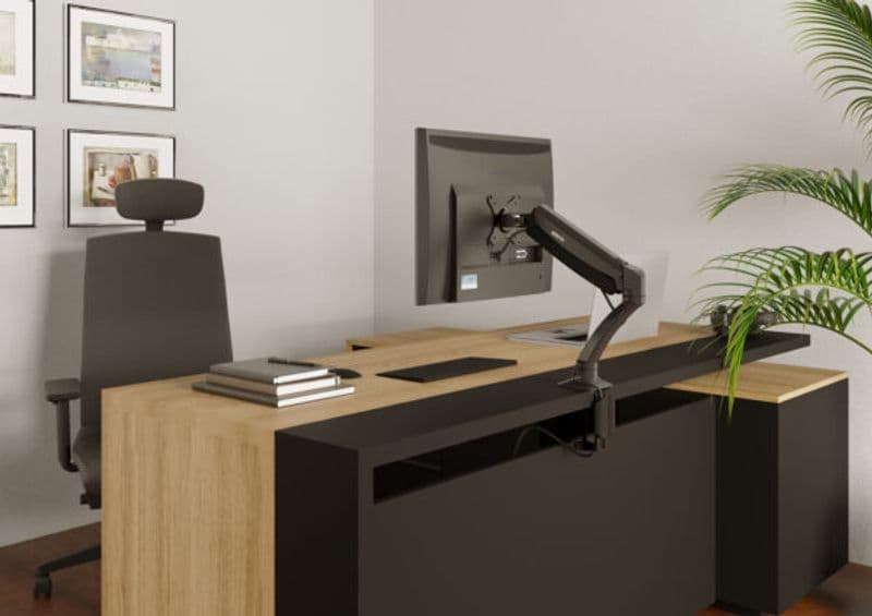 پایه مانیتور WLA001 ErgoTech تحت برند ارگوتک -  اتصال به میز