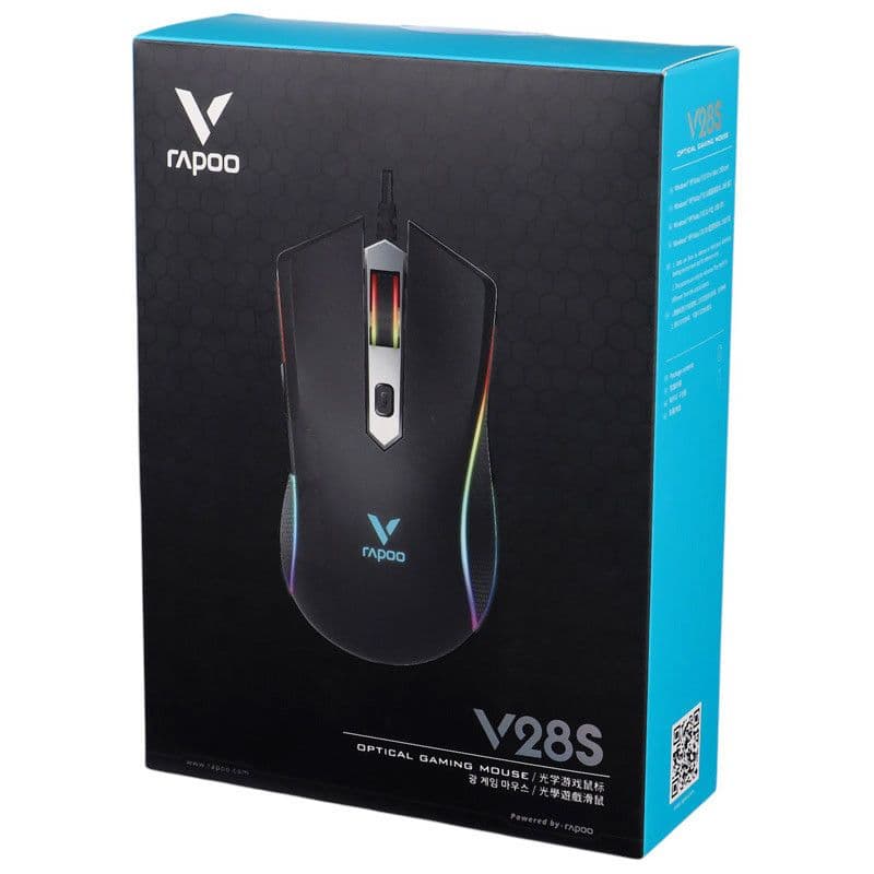 ماوس گیمینگ با سیم RAPOO مدل V28S