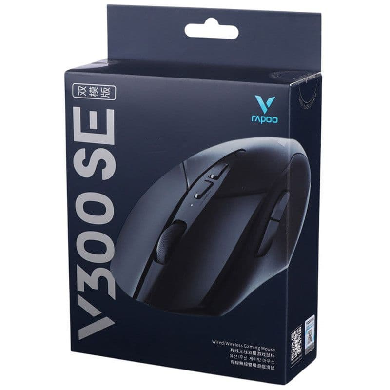 ماوس گیمینگ با سیم و بی سیم RAPOO مدل V300SE