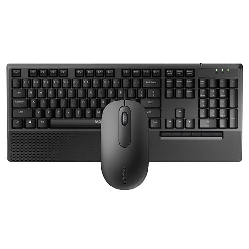 کیبورد و موس رپو مدل RAPOO NX2000 رنگ مشکی