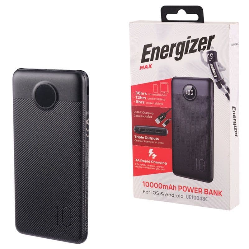 پاوربانک 10000 میلی آمپر ENERGIZER مدل UE10048C