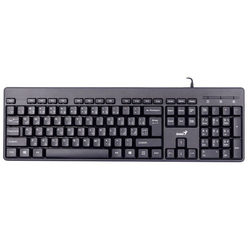 کیبورد با سیم جنیوس مدل KB-116