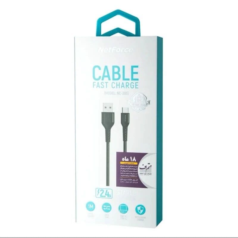 کابل تبدیل USB به USB-C نت فورس مدل NC-303
