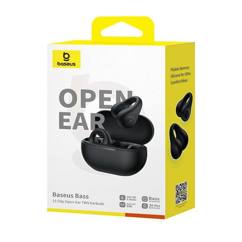 هندزفری بی سیم بیسوس مدلBass 15 Cli- رنگ مشکی