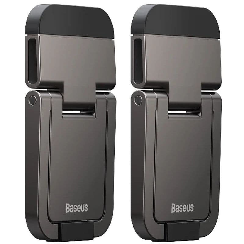 پایه نگهدارنده لپ تاپ بیسوس مدل Slim Laptop Kickstand (2 PCS) - خاکستری