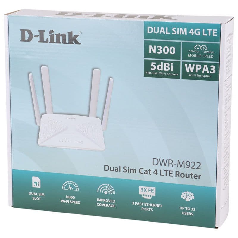 مودم روتر 4G دی-لینک D-LINK DWR-M922