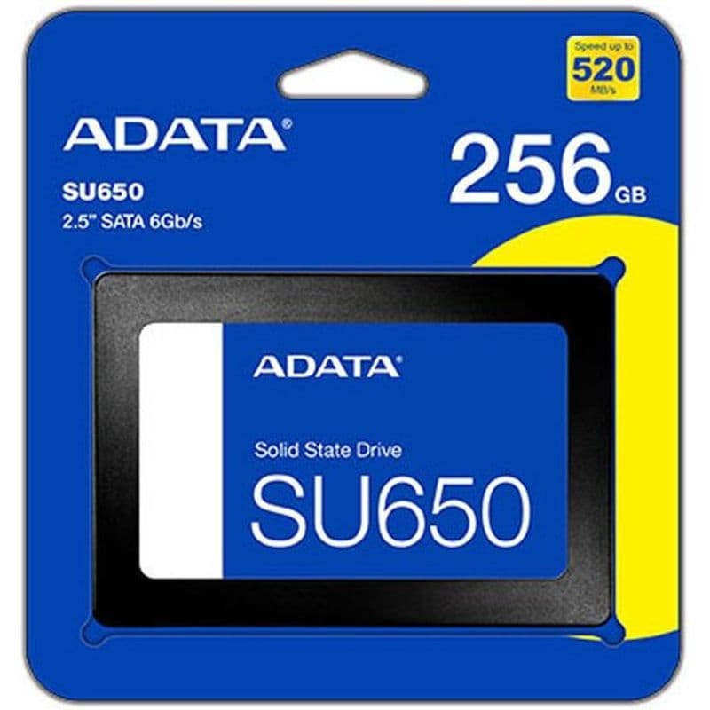 حافظه SSD ایدیتا ADATA SU650 256GB SATA 2.5″ Internal SSD
