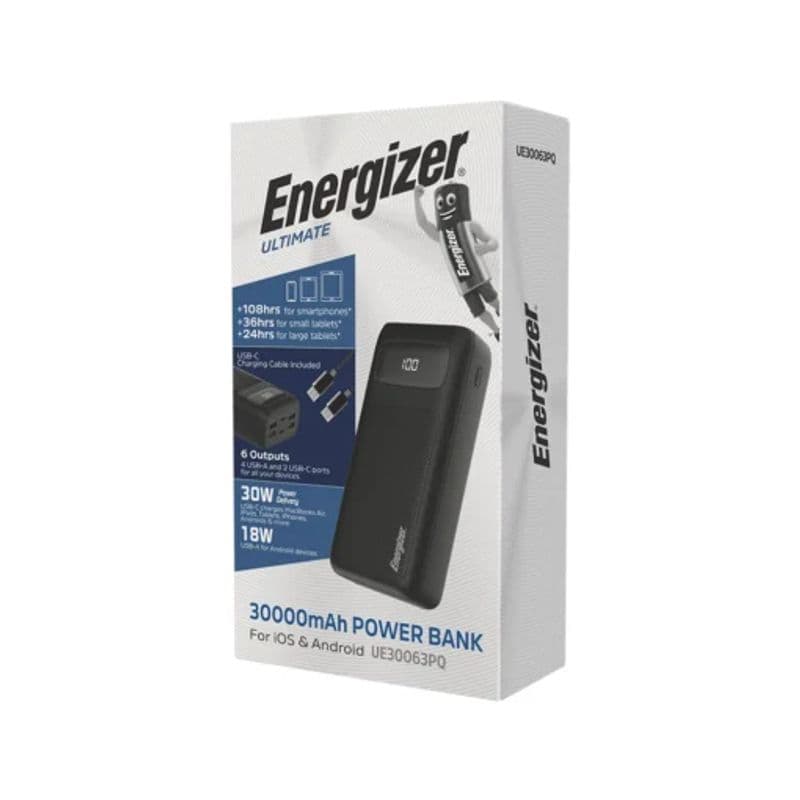 پاوربانک 30000mAh انرجایزر مدل UE30063PQ