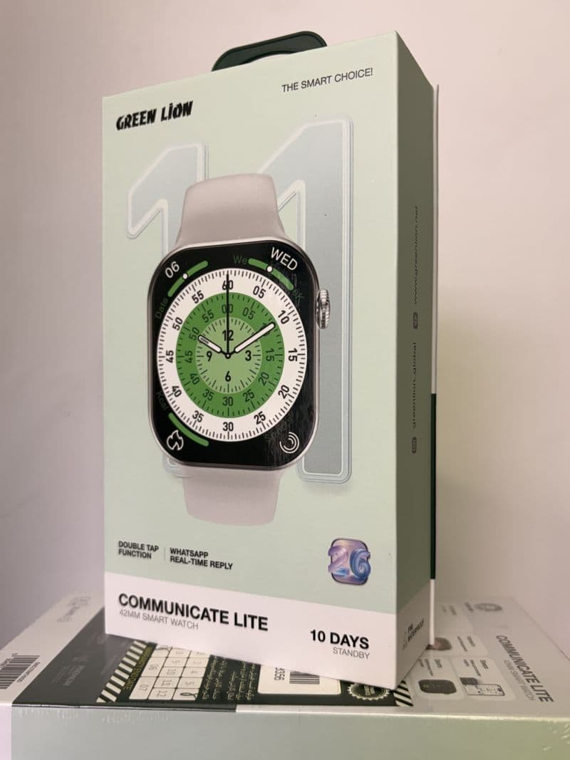 ساعت هوشمند گرین لاین Communicate Lite 42mm نقره ای
